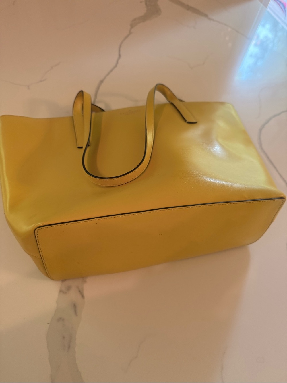 kate spade Yellow Leather Tote - Picture 3 of 5